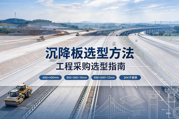 察隅沉降板选择方法