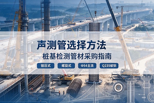 察隅声测管选型标准