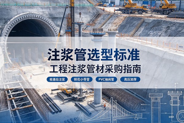 察隅注浆管选型标准