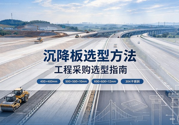察隅沉降板选择方法