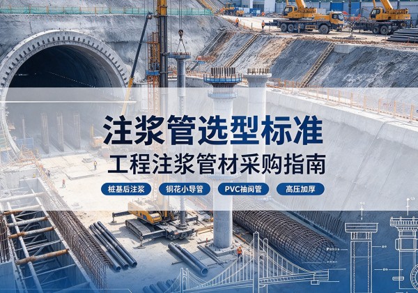 察隅注浆管选型标准